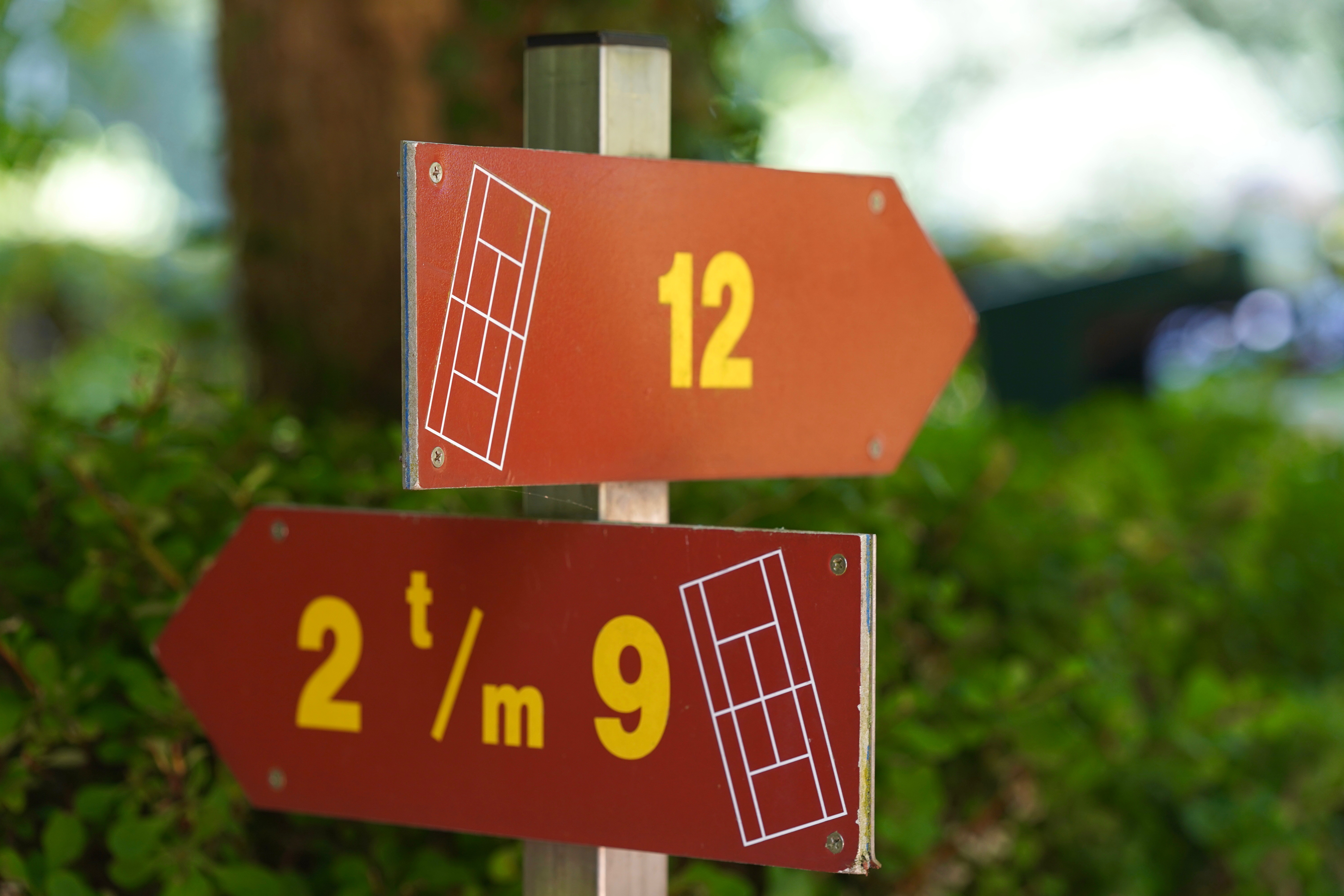 Routeborden signing wegwijzer