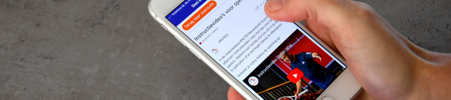 KNLTB Leraren App