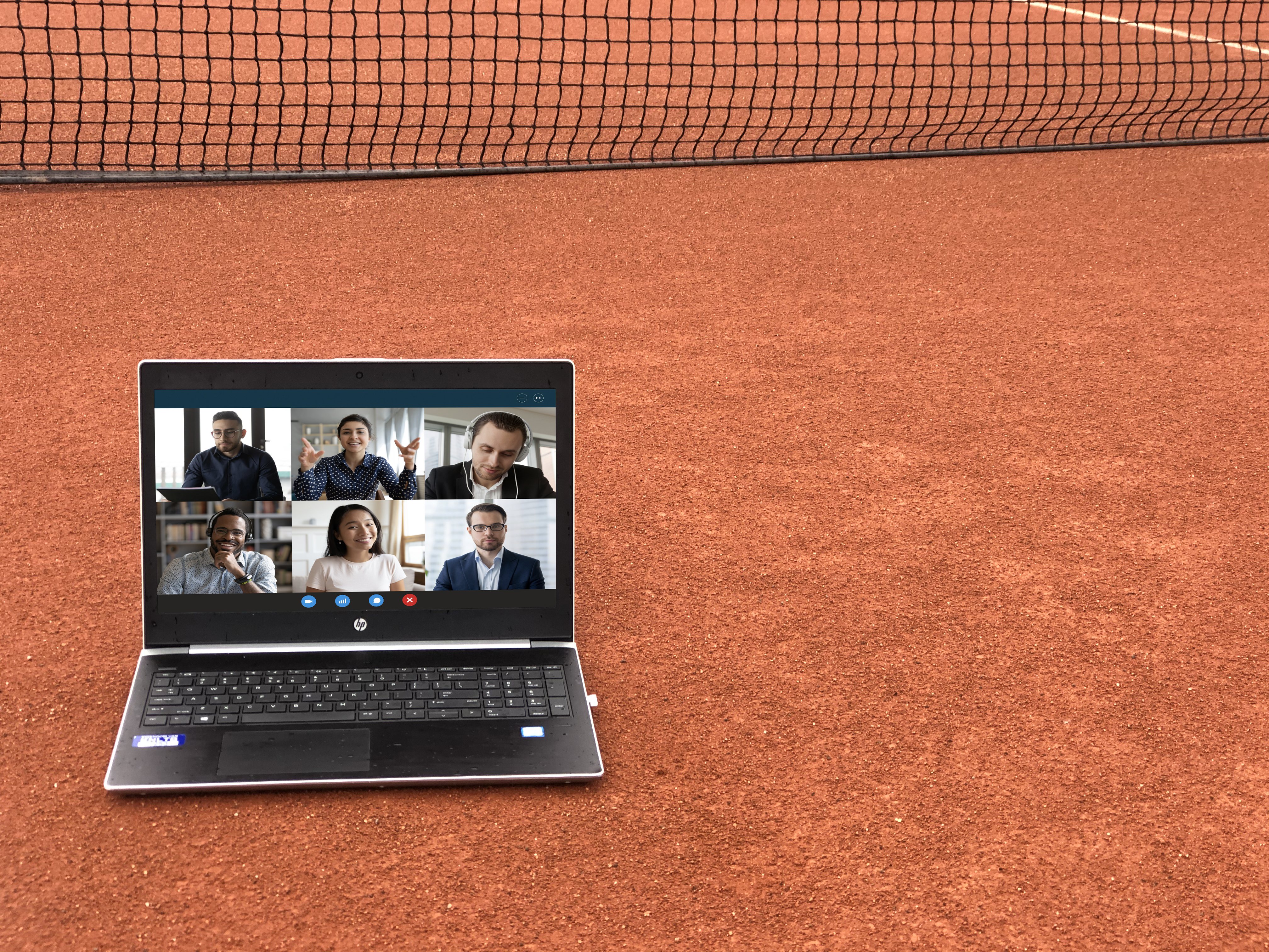 Online Meeting Laptop Gravelbaan