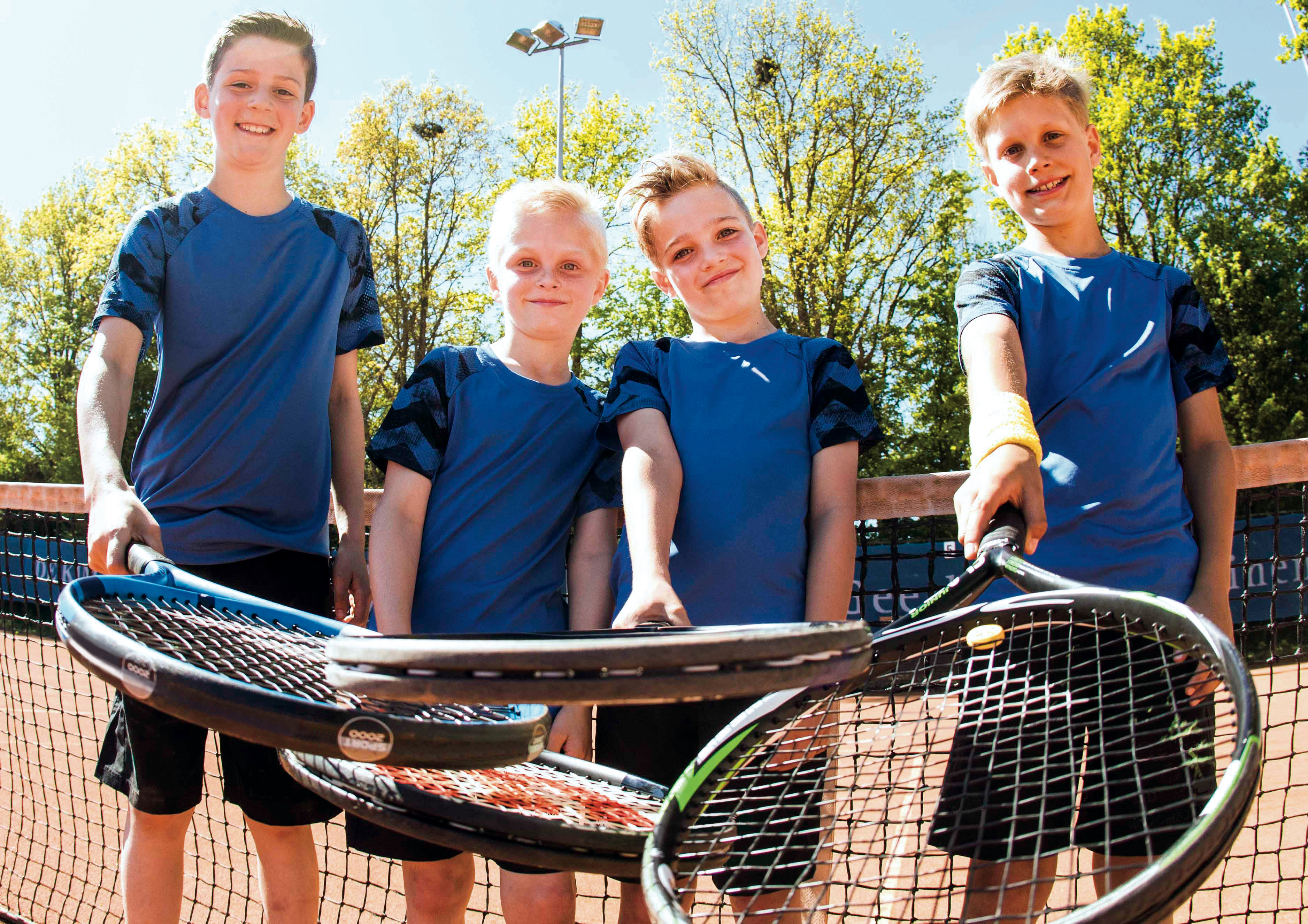 Competitieteam jongens blauw